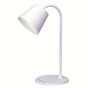 LED Desk Lamp With USB Charging Port Reading Light, Task Lamp Flexible Table Lamp For Bedside Office