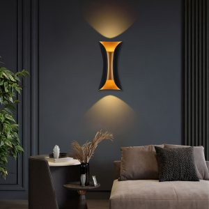 12W Modern LED Up Down Wall Light Waterproof Sconce Lamp Fixture Outdoor Indoor